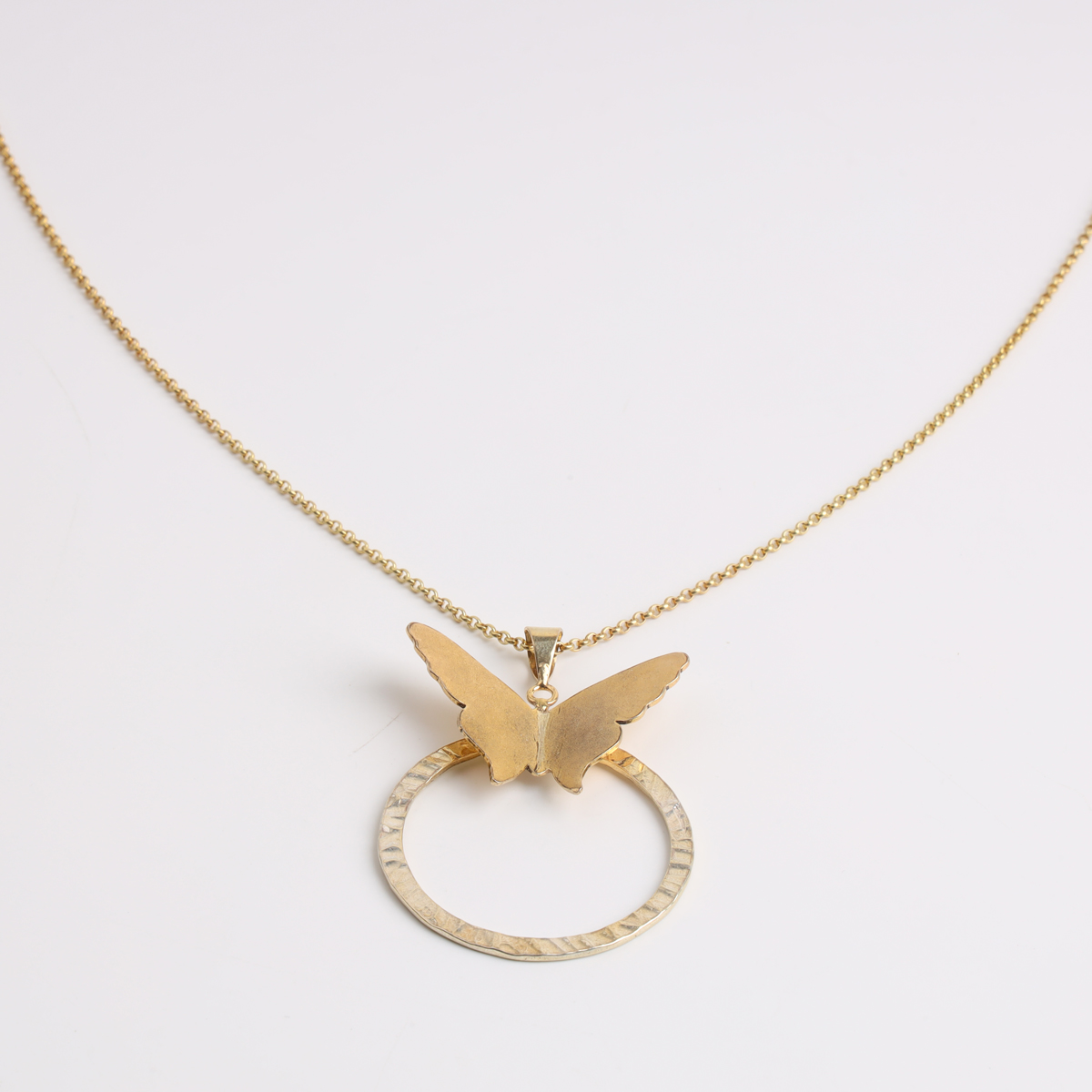 Butterfly Necklace & Bracelet Set, Aseel
