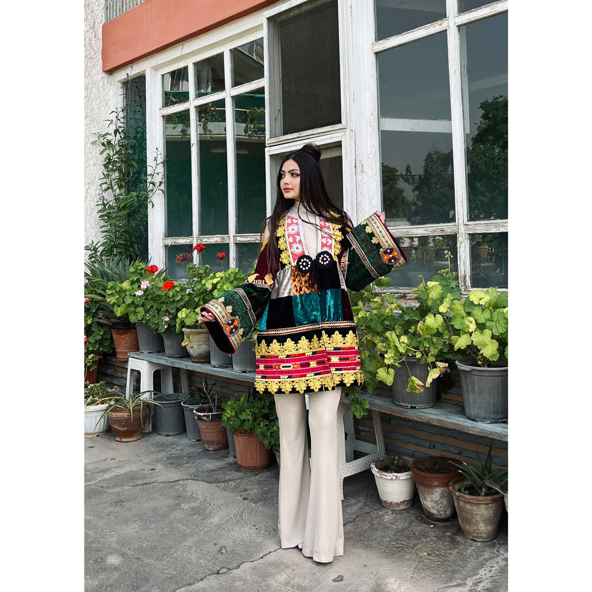 Quraqi Top Coat By Jama design