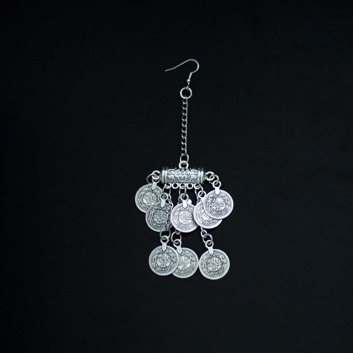 Vintage Ethnic afghani set| Nacklace, Earring, Headpiece