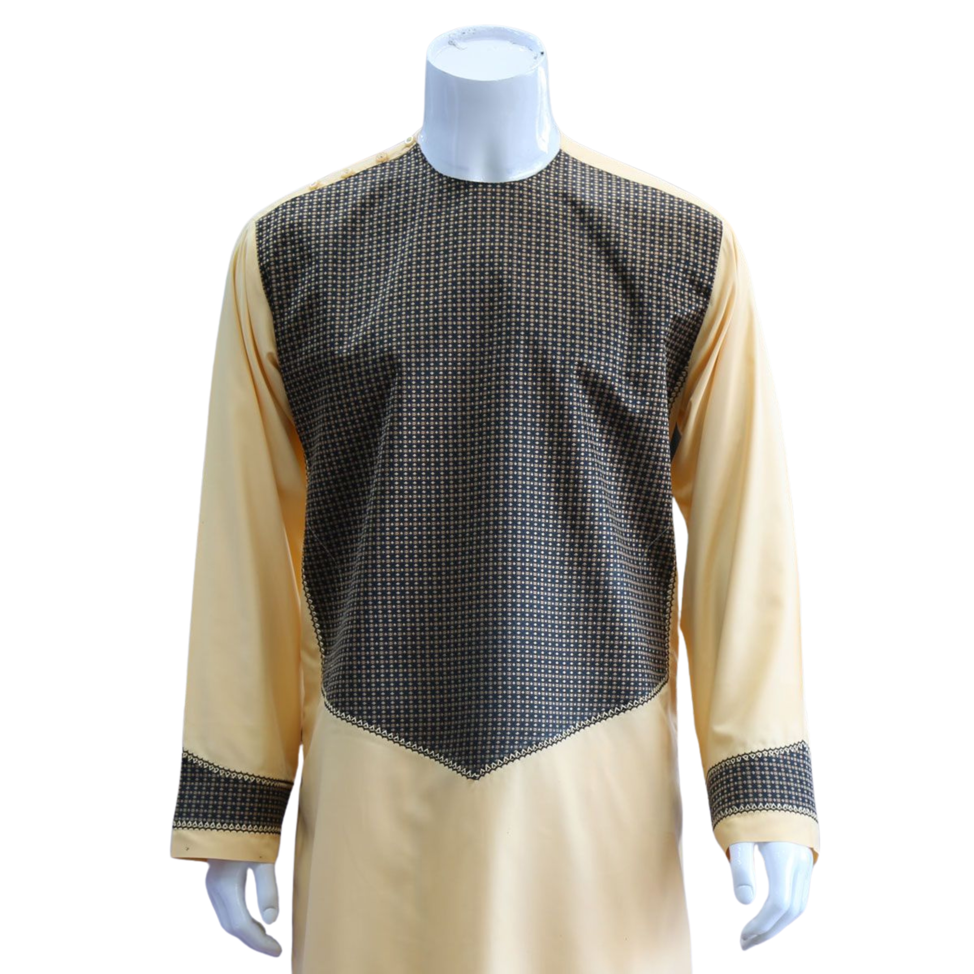 Afghani Men Clothes, Pehran Tunban, Herati design